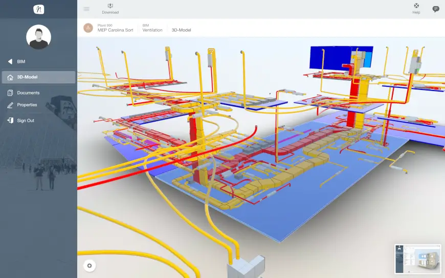 NOVABIM 5D Latvia NOVA BIM 5D projekto paveikslėlis