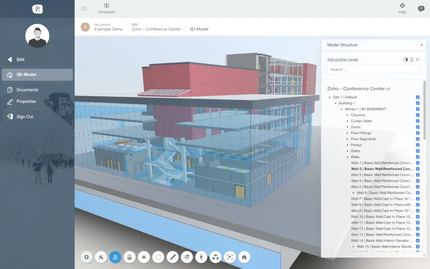 NOVABIM 5D Latvia NOVA BIM 5D projekto paveikslėlis