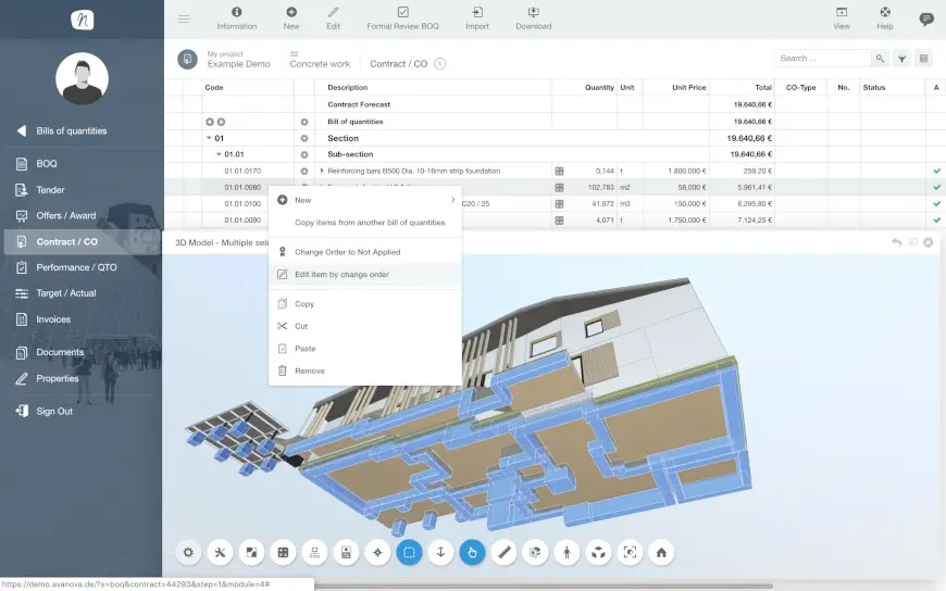 NOVABIM 5D Latvia NOVA BIM 5D projekto paveikslėlis